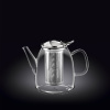 Чайник заварочный  с ситечком 600 мл нерж фильтр WL-888801 / A																							